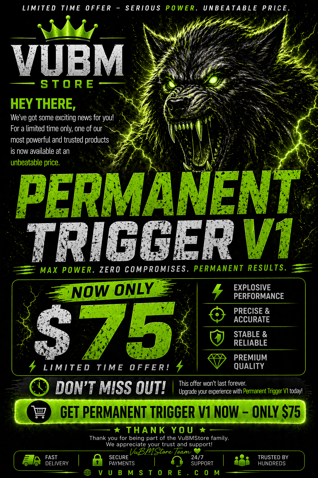 Permanent Trigger Deal
