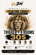 TRIGGER + 4 ROOMS